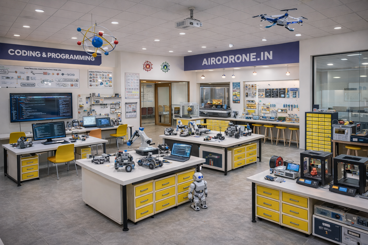 STEM services and innovation programs illustration