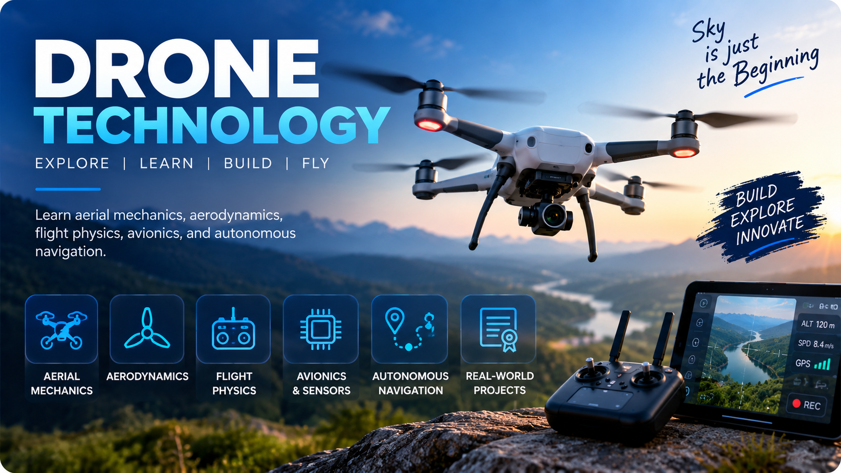 Drone Technology program illustration